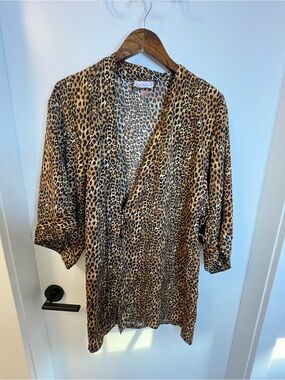 La SENZA Leopard Print robe size XL